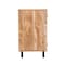 Flash Furniture Elmont Bar and Sideboard w/Shaker Style Single Door Cabinet w/Hanging Glass and Shelves, Lght Brwn NAN-F-HY-B23113-LTBRN-GG - alternate 7